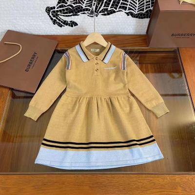 China 2021 Breathable Fall Girls Dresses Long Sleeved Sweater Dress Kids Clothing 10 Year Girl Dresses For Party Wholesale Custom ODM OEM for sale