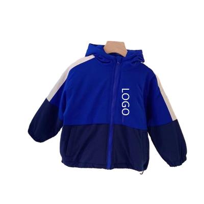 China Hooded Jackets Amazon, Tiktok, Wholesale Windproof Autumn Zipper Kids Coats Boys Winter Children's College Institute of Statistics Made in China 120804 for sale