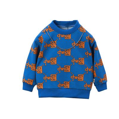 China Softly 2022 new manufacturing technology miscellaneous wear printing sweatshirt full print high quality cute children full sweatshirt for sale