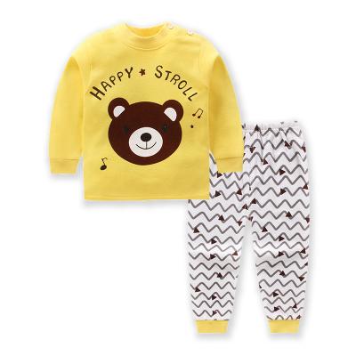 China Autumn and winter children's casual underwear suits men and women baby home service for sale