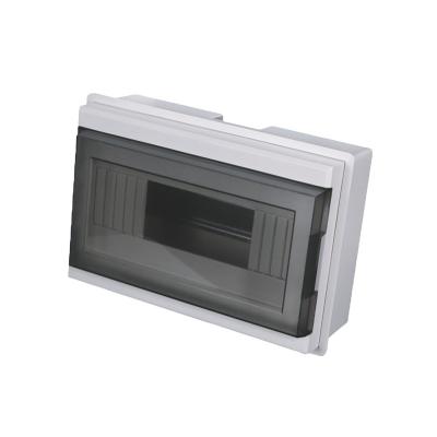 China Residential Amplifier Cabinet Distribution Box Lie Optical Outdoor Plastic Type B 6-10 Way Power Price Box for sale