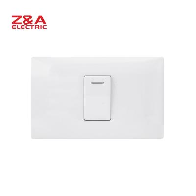 China PC + AH2101 Copper Wall Switch American Standard Italy Europe Socket Light Home for sale