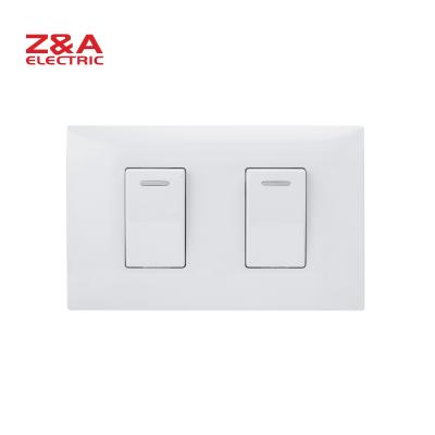 China PC + AH2201 Copper Wall Switch American Standard Italy Europe Socket Light Home for sale