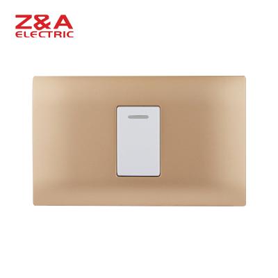 China PC + AH2101.MCHP Copper Wall Switch American Standard Italy Europe Socket Light Home for sale