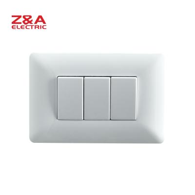 China PC + AM2301 Copper Wall Switch American Standard Italy Europe Socket Light Home for sale