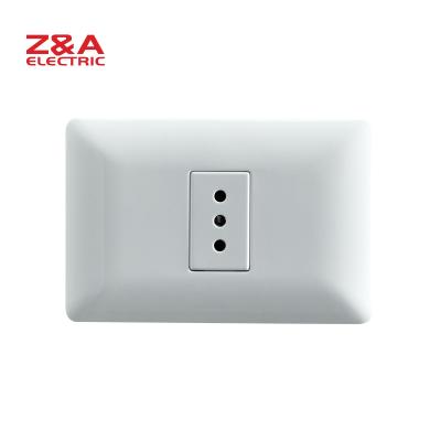 China PC + AM2127 American Standard Copper Wall Socket Italy Europe Socket Light Home for sale