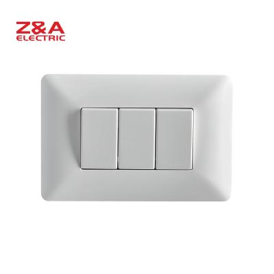 China PC + AM2301.WH Copper Wall Switch American Standard Italy Europe Socket Light Home for sale