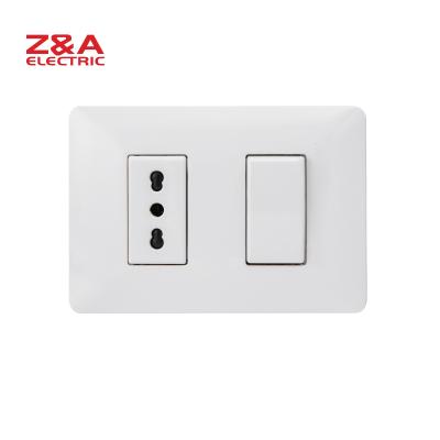 China Italy Europe US Standard Socket Light Home PC+Copper BM1217 WALL SOCKET Switch Matix for sale