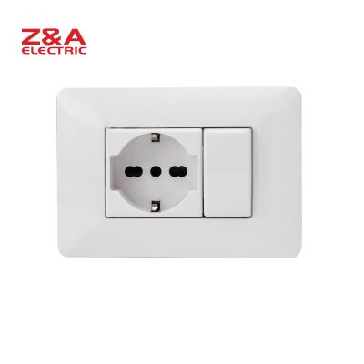 China US Standard PC+Copper BM1327 Wall Switch Socket Light Home Italy Europe Matix for sale