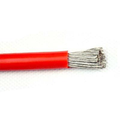 China Heating High Temperature Solid Copper 16 18 20AWG Gauge Ul3239 Heat Resistant Rubber Cable Silicone Wire for sale