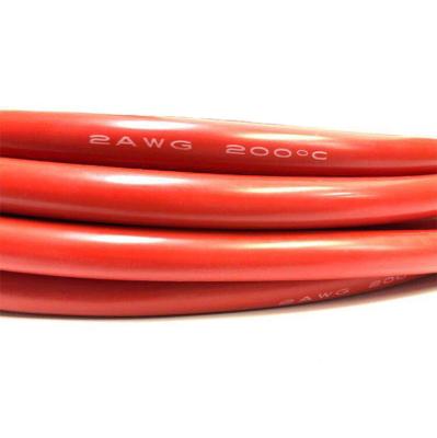 China Heating 3KV 6KV 10KV 20KVhigh voltage 24awg UL3239 silicone rubber wire for sale