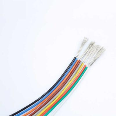 China New energy Manufacturer's price ul3132 26AWG tinned copper silicon rubber wire and cable in various colors for sale