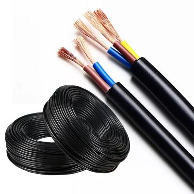 China Household Customizable flexible silicone wire 2 3 core pure copper cable for sale