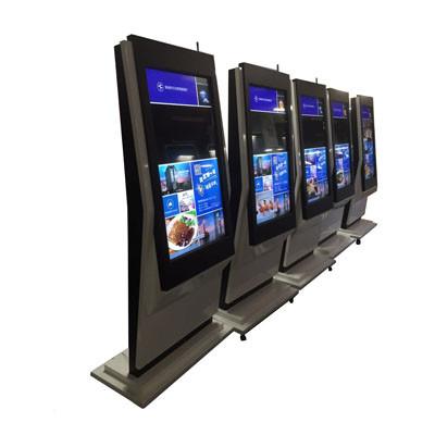 China 46 And 55 Inch Floor Standing Wifi Network Digital Signage With Touch Panel for sale