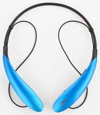 China Blue Surround sound Bluetooth Stereo Headset for Sports Music DJ for sale