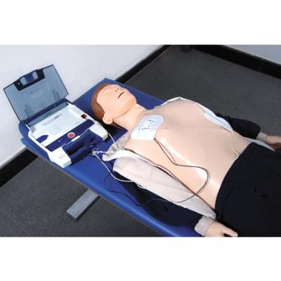 China CPR Manikin CPR Simulator for Medical Training with AED, CPR and AED Training Manikin, BLS (Basic Life Support) Training Model for sale