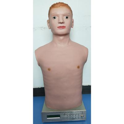 China Intellgient Ausculation Training Digital Remote Cardiopulmonary Manikin, Auscultation Model for sale