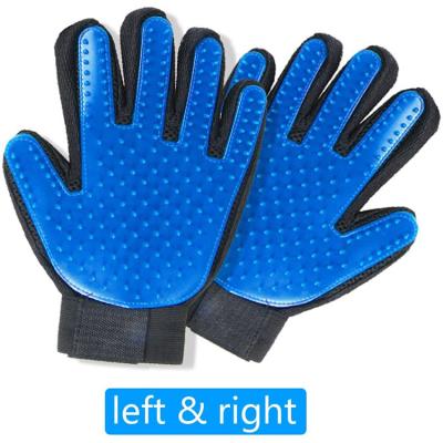 China Jhome Sustainable Pet Hair Remover Pet Grooming Grooming Glove Silicone 259 Tips Massage Deshedding Custom Brush Glove Brush Wholesale for sale