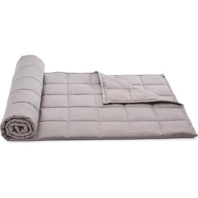 China 2022 New Folded 7 Layer System Structure Machine Washable Cool Weighted Blanket for sale