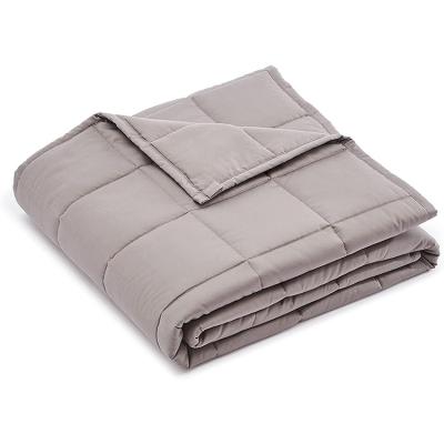 China 2022 new design folded 7 layer system structure Gray Cool Weighted Blanket for sale