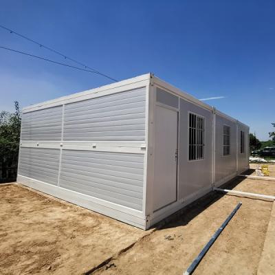 China Modern Ready Made Expandable Insulation Corrosion Resistant Prefab Folding Container House for sale