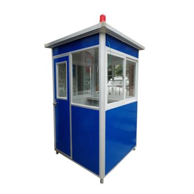 China Modern Expensive Outdoor Portable Mini Box Security Booth Portable Mobile Booth Shop Kiosk for sale