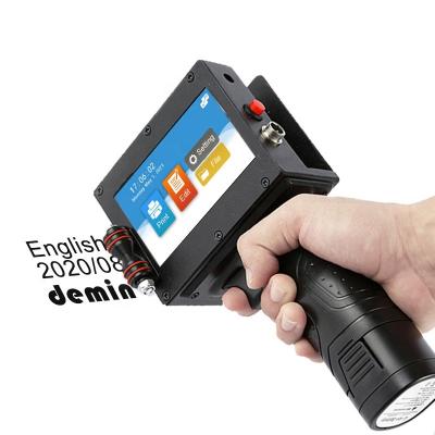 China Hot Sale Uyin Hotels Small Production Date Coding Automatic Inkjet Printing Portable UV Handheld QR Code Machine Inkjet Code Printer for sale