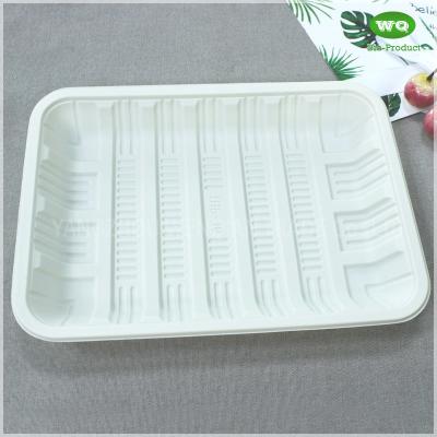 China Eco-Friendly Bioplastic Meal Tray Variety Of Sizes Available-Manufacturer And Supplier Of Biodegradable PP Food Tray for sale