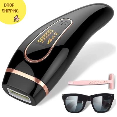 China 2021 New Arrival Hair Removal Dropshipping 999999 Flashes IPL Face Lazer Laser Laser IPL Permanently Home Electric Hair Removal for sale