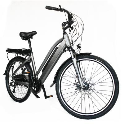 China LG 7.8Ah Double Battery Standard 26 Inch Light Electric City Bike Ebike for sale