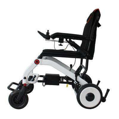 China Alumminum Alloy 4 Wheel 150kgs Loading Foldable Electric Power Wheelchair for sale