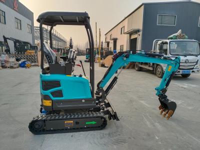 China 1t 1.5t 2t 3.5t Micro Mini Crawler Digger Excavator Optioneel 4 in één emmer inbegrepen Te koop