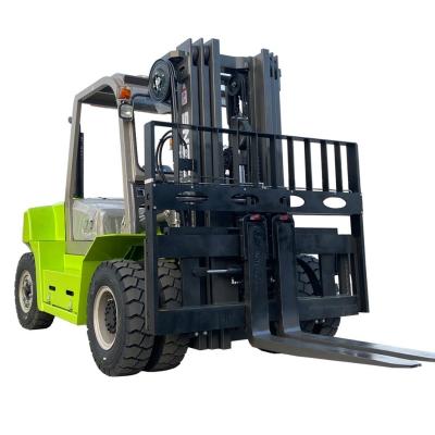 Κίνα 5 τόνων 6 τόνων 7 τόνων 8 τόνων 10 τόνων Diesel Lp Gas Electric Forklift with Paper Roll Clamp προς πώληση