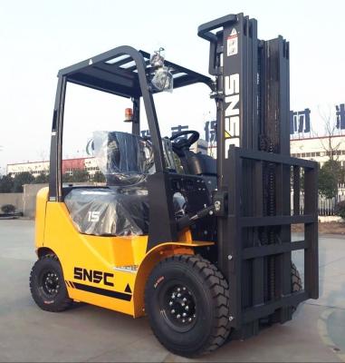 China Diesel Mini 1.5ton 1.8ton LPG Snsc Empilhadeira Forklift with 1T 5T Load Capacity for sale