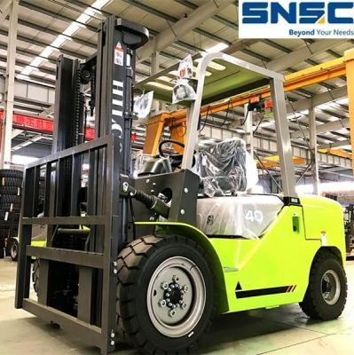 China 500mm Load Center Isuzu Engine Fd40 diesel engine forklift with Warning Light Configuration for sale