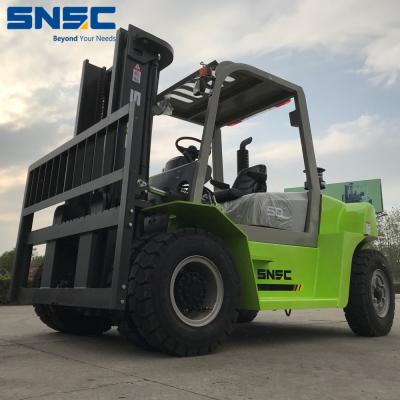 China 3000-7000mm Lift Height 5 Ton Diesel Forklift with Low Mast and Rated Load 5000kg for sale