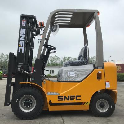 China 1T 5T Load Capacity Chinese Diesel Forklift Truck for Warehouse Heavy Duty Lifting for sale