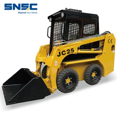 China 0.6cbm Rated Bucket Capacity Skid Loader Mini Skid Steer Loader with Cummins Engine for sale