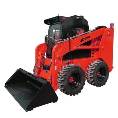 China Kohler Motor 300kg 500kg 800kg 1050kg Compact Skid-Steer Loader voor een soepele werking Te koop