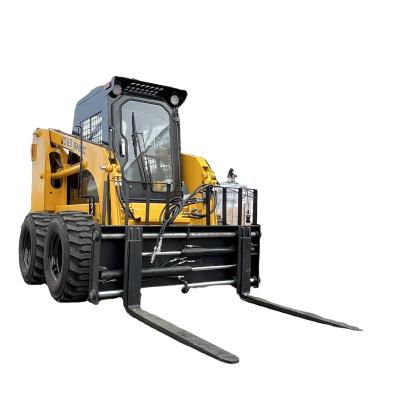 China Hydraulic Control System Minicargador Skid Steer Diesel Loader 1050kg for Moving Type for sale