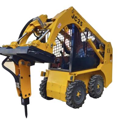 China 850 kg skid steer loader met Bosch Rexroth hydraulische pomp en 0,4m3 emmer bevestiging Te koop