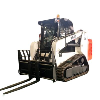 Cina Sperimenta la potenza di un mini-disel skid steer loader da 50 CV 60 CV 70 CV 100 CV con auge in vendita