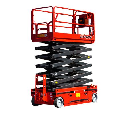 China 4m 5m 6m 8m 10m 12m 14m 16m Electric Self Propelled Scissor Lift Platform for Food Shop for sale