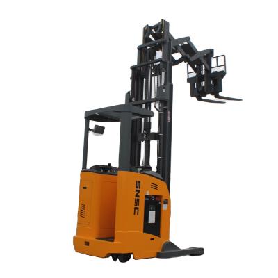 China 1.5 Ton 2 Ton Double Deep High Reach Forklift With Overall Dimensions 2585*1308*2125mm for sale