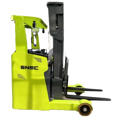 China Double Scissor Electric Reach Truck for Smooth and Easy Lifting of 1.5 Ton 2 Ton for sale