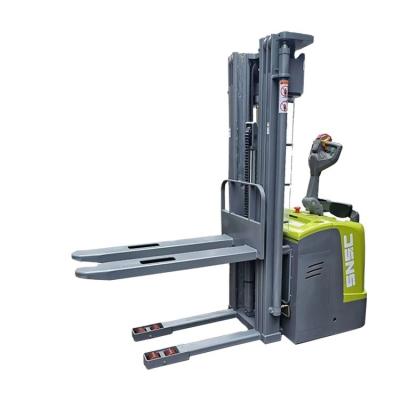 China 1500kg/2000kg Electric Stacker Pallet Jack Min Lifting Height 85mm AC Motor For Warehouse for sale