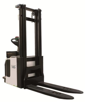 Chine Min. Hauteur de levage 145 mm Full Electric Pallet Stacker Camion élévateur pour les opérations d'entrepôt à vendre