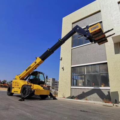 Chine Type de mât à 3 étages / 4 étages Téléscopie Téléporteur Boom Téléscopie Grue Chargeuse 7400 kg à vendre