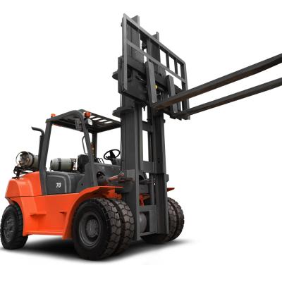 중국 FG70 15500 LBS 7 Tons Capacity LPG Forklift With Cushion Tires 판매용