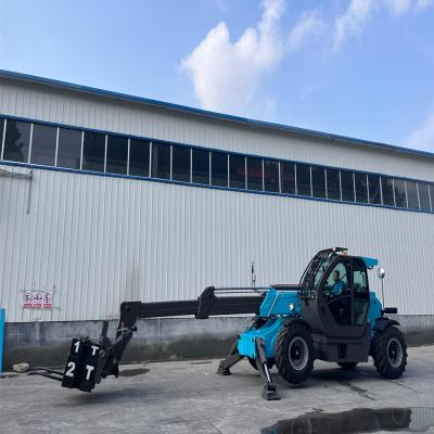 China 5000kg Diesel Telehandler Telescopic Forklift With 14m 18m Lifting Height for sale